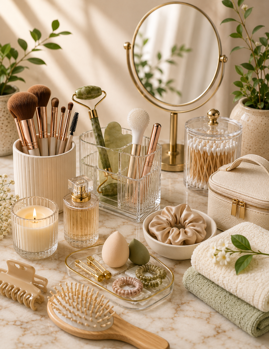 Home beauty self care accessories
